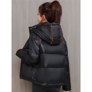 短款羽絨服女2025年新款韓版修身顯瘦時尚冬裝女士洋氣白鴨絨襖子