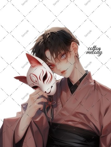 original sticker no.1335 人物貼紙 原創貼紙 人物貼紙 女孩貼紙 原創人物貼紙