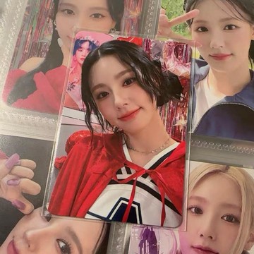 ⭐韓國代購正版⭐gidle mini6 ifeel ms4.0 趙美延雙面小卡 小紅帽面 ms4紅斗篷面新品特典