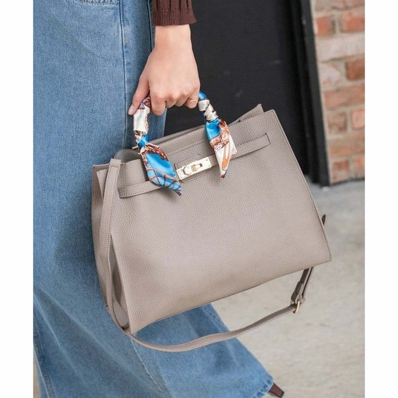 バッグ ハンドバッグ スカーフハンドルバッグラージ 通販 Lineポイント最大0 5 Get Lineショッピング