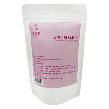 T.NOW 茶知道 台灣白桃烏龍茶 5g x 乾燥茶葉(台灣)、香料(台灣)  30顆  1袋