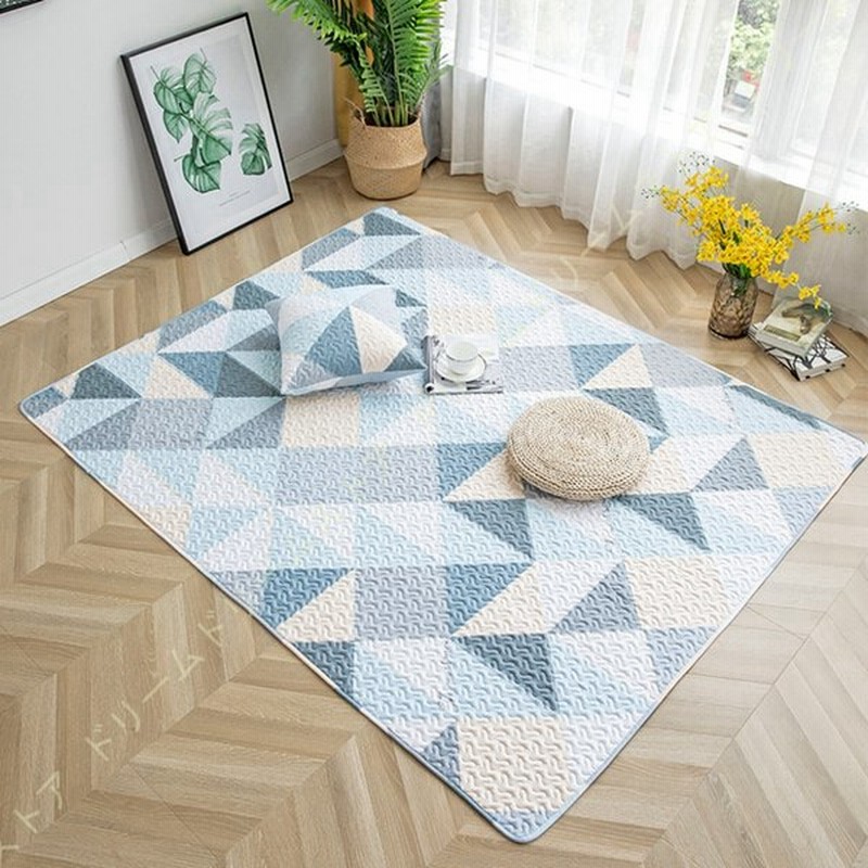ラグ カーペット ラグマット 夏 冷感 洗える 綿 100 素足が喜ぶ ひんやり 軽量 オールシーズン リビング ダイニング インテリア ラグ おしゃれ 接触冷感 通販 Lineポイント最大0 5 Get Lineショッピング