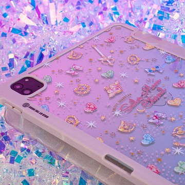 美少女戰士iPad Air 11/ipad pro13可拆式防摔透明筆槽摺套保護套
