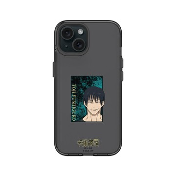 iPhone 15 Clear 酷墨灰 - Jujutsu Kaisen 咒術迴戰 S2 - 懷玉・玉折角色系列-伏黑甚爾