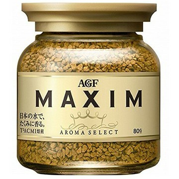 《 Chara 微百貨 》金罐 日本 AGF MAXIM 箴言 咖啡 罐裝 摩卡 深焙 香醇 金色 金罐