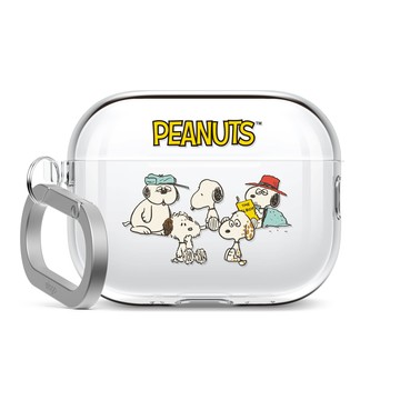 Elago PEANUTS 史努比&歐拉夫家族 AirPods Pro 3 透明保護殼 (附扣環)