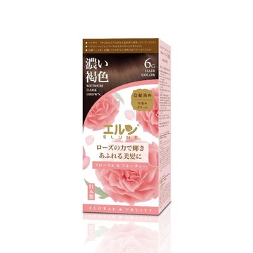 伊露恩花香染髮霜6G_濃褐色