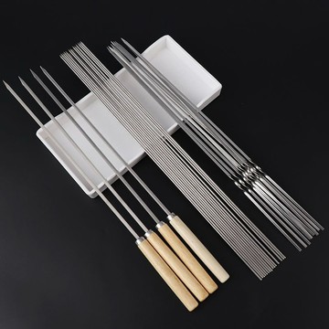 【宅鋪嚴選】燒烤籤子燒烤工具 套裝 全套輔助工具 烤針穿肉器 燒烤工具全套一整套