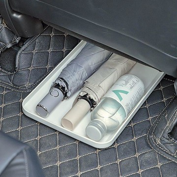 新款【upton】汽車座椅下多功能收納盒雨傘雜物專用收納盤後備箱置物盒車載鞋盒