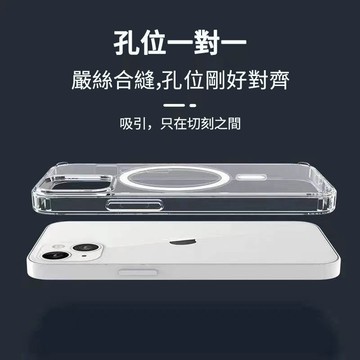 Magsafe磁吸手機殼 氣囊透明殼 iPhone15 14 13 12 Pro Max XR i8Plus