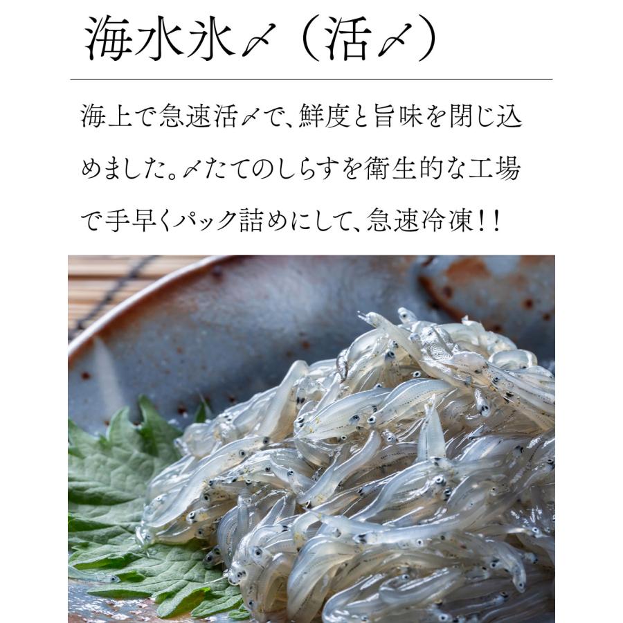 無添加 瀬戸内産 生しらす 200g×2パック (400g) 鮮度抜群 4人〜8人前 活〆 高鮮度 お刺身 生しらす丼 海鮮丼 シラス丼 シラス イワシ 鰯 国産 