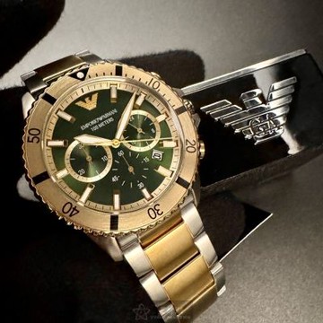 ARMANI 阿曼尼 男錶,44mm錶徑,編號:AR00080