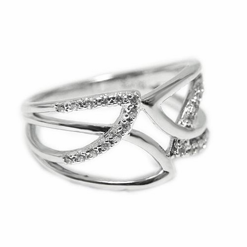 Aquvii（アクビ） | Zig Zag Ring SV925 | 指がちぎれているよう