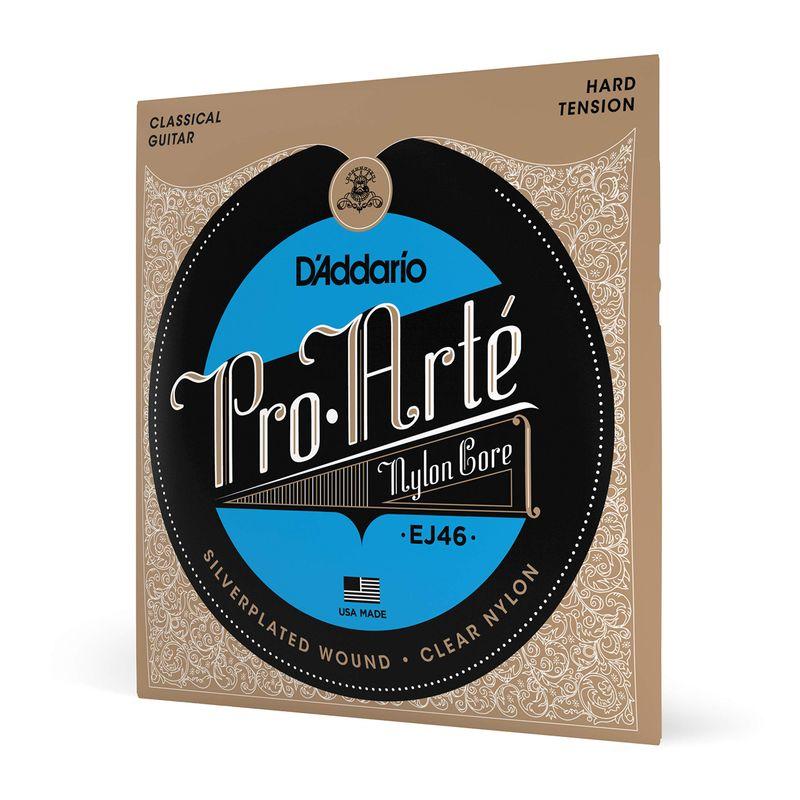 D'Addario ダダリオ クラシックギター弦 プロアルテ Silver Clear Hard EJ46 国内正規品