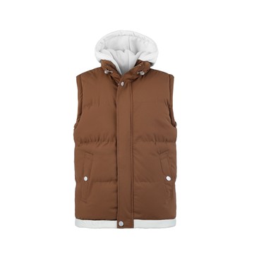 遠東FET 連帽保暖背心假2件式(2色任選)