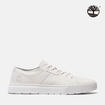 Timberland 男款白色低筒休閒鞋|A6A2DEM3 - 紅配綠