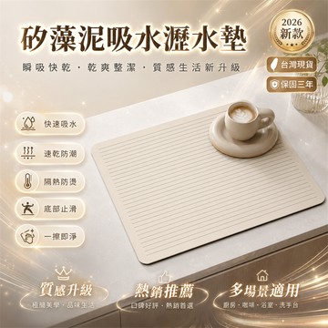 免運費🏅吧台瀝水墊 瀝水墊 餐具瀝水墊 食品級瀝水墊 防燙瀝水墊 折疊瀝水墊 矽藻泥吸水墊 硅藻土吸水墊 碗盤瀝水墊