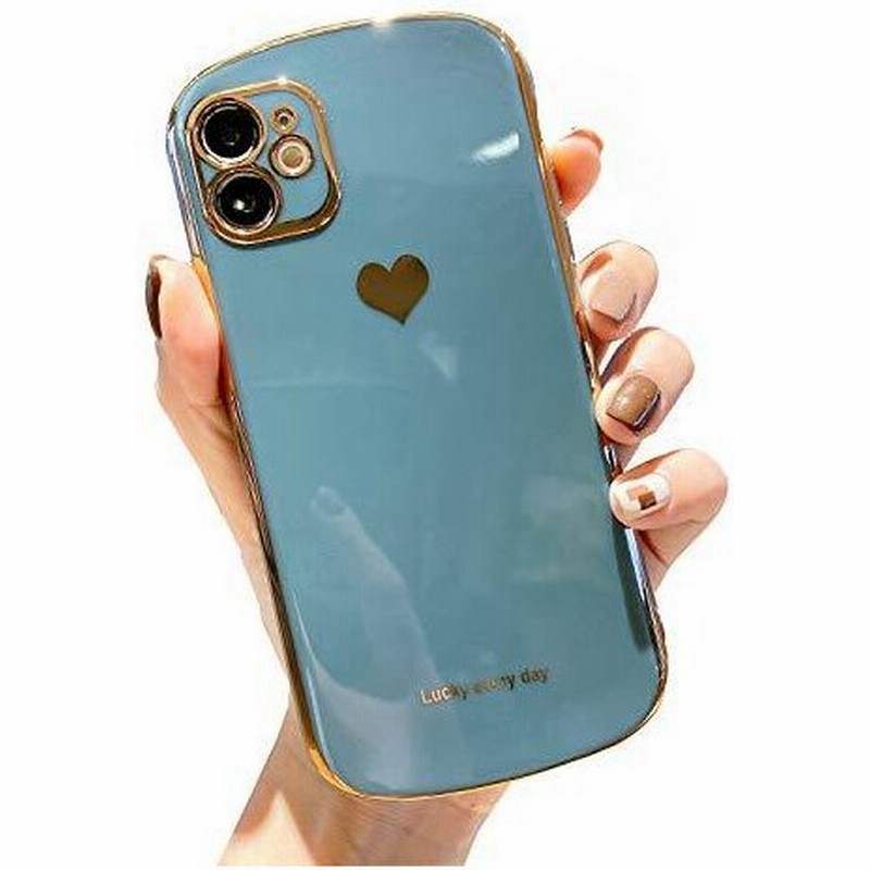 Iphone Se 第2世代 Iphone8 ケース 可愛い ハート おしゃれ スマホケース Iphone7 ケース 韓国 シンプル キラキラ 光沢 通販 Lineポイント最大get Lineショッピング
