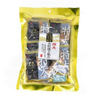 【江戶物語】 YAMAEI 山榮食品 特大粒燒帆立貝 6入 大粒扇貝 北海道產 干貝糖 下酒菜 伴手禮 日本原裝進口
