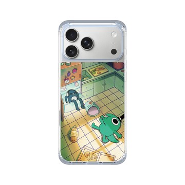 iPhone 17 Pro Max ClearX (MagSafe 兼容) 冰透藍 - 怪奇事物所 Incrediville - 卡路里盛夏派對