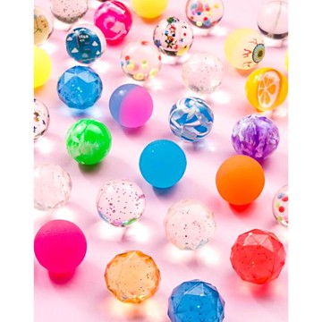 32號彈力球跳跳球兒童彈跳橡膠實心彈彈球彈力球嬰兒玩具小號球類