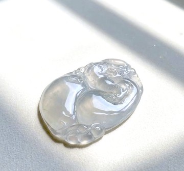 【龍行天下】高冰種翡翠龍牌 | 天然緬甸玉翡翠A貨 | 送禮