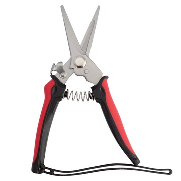 TRENY 舒適不鏽鋼園藝修枝剪 直嘴  1支