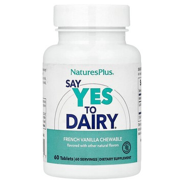 NaturesPlus, Say Yes to Dairy，法國香草味，60 片
