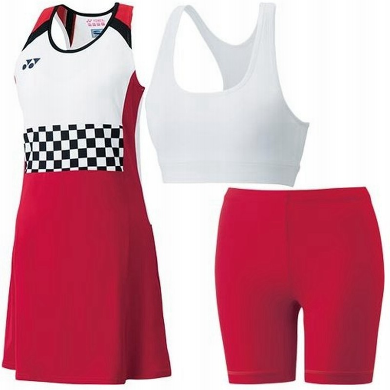 ヨネックス Yonex レディース バドミントンウェア ワンピース ダークレッド 471 239 テニスウェア バトミントン ノースリーブ トップス ユニホーム 練習着 通販 Lineポイント最大0 5 Get Lineショッピング