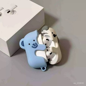 ✨限時特惠✨擁抱小象小狗適用airpods4代保護套airpods pro2蘋果耳機套3代2代