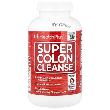 Health Plus, 特強結腸清潔，240 粒膠囊