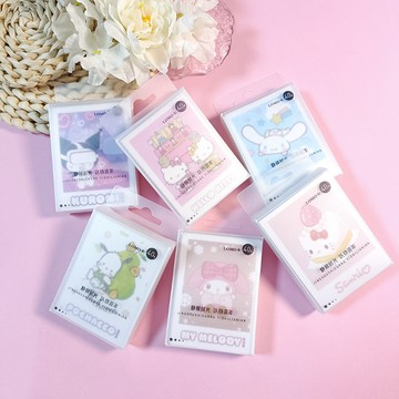 ✨收藏卡片✨三麗鷗lomo卡庫洛米美樂蒂大耳狗凱蒂貓週邊小卡片留言卡收藏卡 CWZA