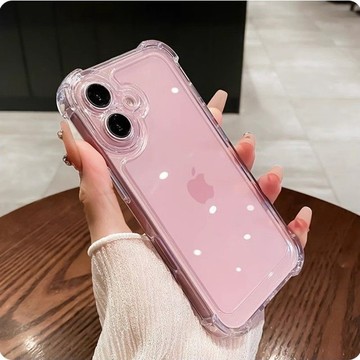 ✨新品熱銷✨高級透明四角防摔iPhone17/16/15/14promax手機殼蘋果14pro13全包1211軟