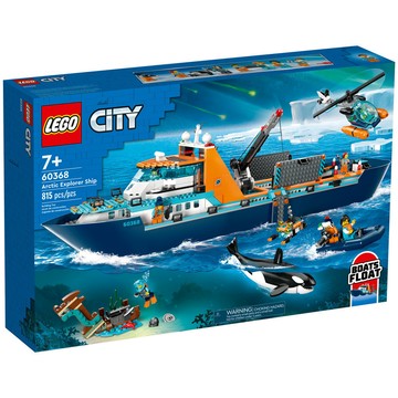 LEGO 60368 北極探險家之艦 城市系列【必買站】樂高盒組