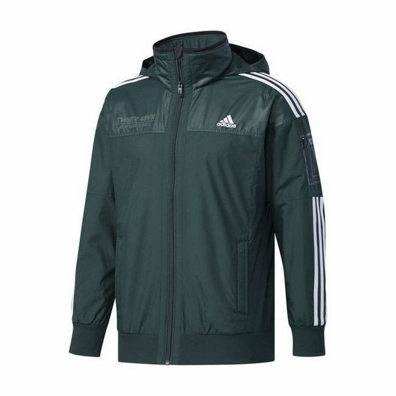 誠実 adidas ウインドブレーカージャケット 裏起毛 M abamedyc.com