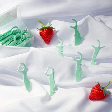 【Lab52 齒妍堂】兒童牙線棒 36支/盒