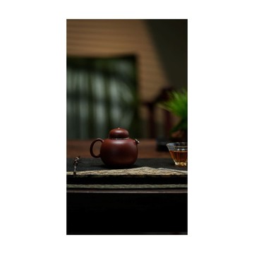 銀葫蘆 現代輕奢朱泥非遺包銀紫砂壺禮盒茶器套裝 180cc