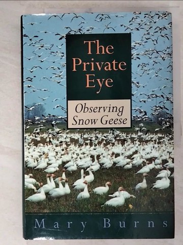 【書寶二手書T7／原文小說_T1E】The Private Eye_Mary Burns