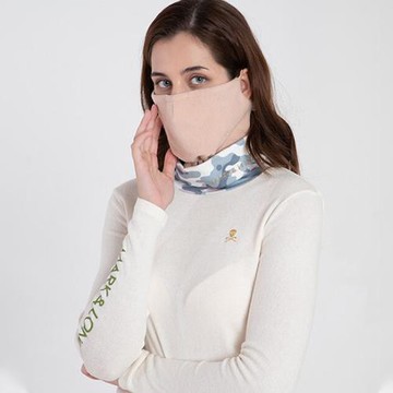 秋冬高爾夫防曬面罩防寒防風面紗golf球女士下場高爾夫臉罩韓國進