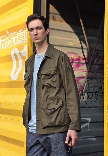 East Pole男裝多袋工裝休閒夾克外套