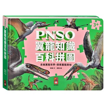 風車圖書 PNSO翼龍知識百科拼圖  63片  1個  綠色