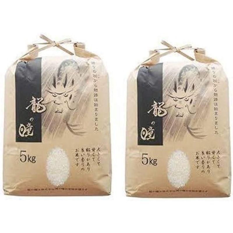 龍の瞳 精米 １０ｋg(5kg×2) 4年産 岐阜産 認定特約店00215（分づき 可） (白米)