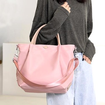 Acorn*橡果-韓系百搭斜背包側肩包手提包托特包防水包6548(粉色)