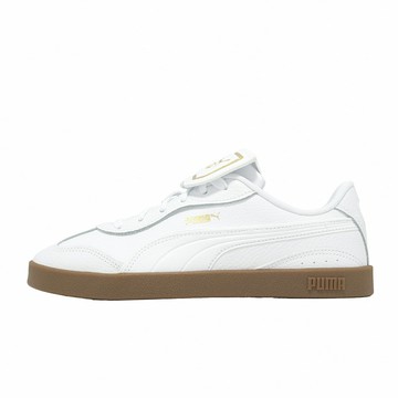 Puma 休閒鞋 Club Azura L 女鞋 白 金 復古 皮革 膠底 運動鞋 404761-01