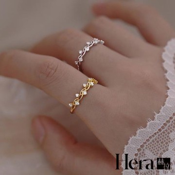 【Hera 赫拉】新款輕奢冷淡風交織藤蔓戒指 H112122601