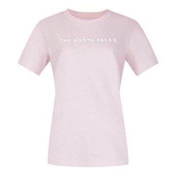 The North Face 北臉 短袖上衣 女 W SS LOGO TEE GRAPHIC 粉 NF0A8F0VBP6