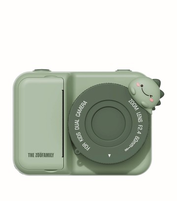 The Zoofamily Zoo Print Dino Green P2 Camera