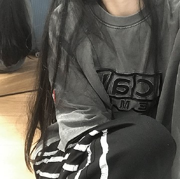 歐美復古短袖t恤女2022年新款中長款寬松韓版原宿風半袖體恤上衣