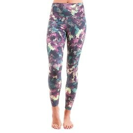 Liquido 印花九分Legging 超好穿練習長褲 Leaf in Peace(UP Tech)