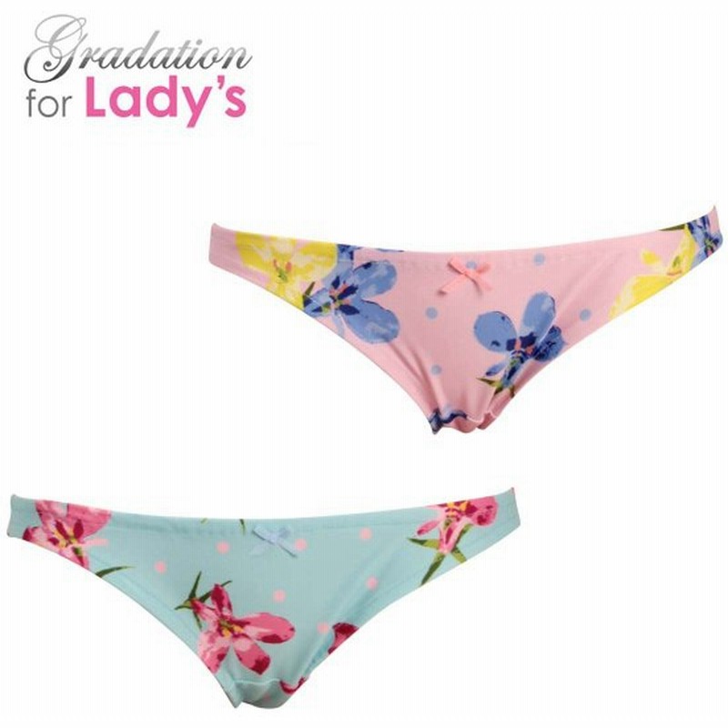 フラワー2way レディース ローライズ コットン ショーツ パンティー かわいい 小さいパンツ 女性 下着 メール便 通販 Lineポイント最大0 5 Get Lineショッピング